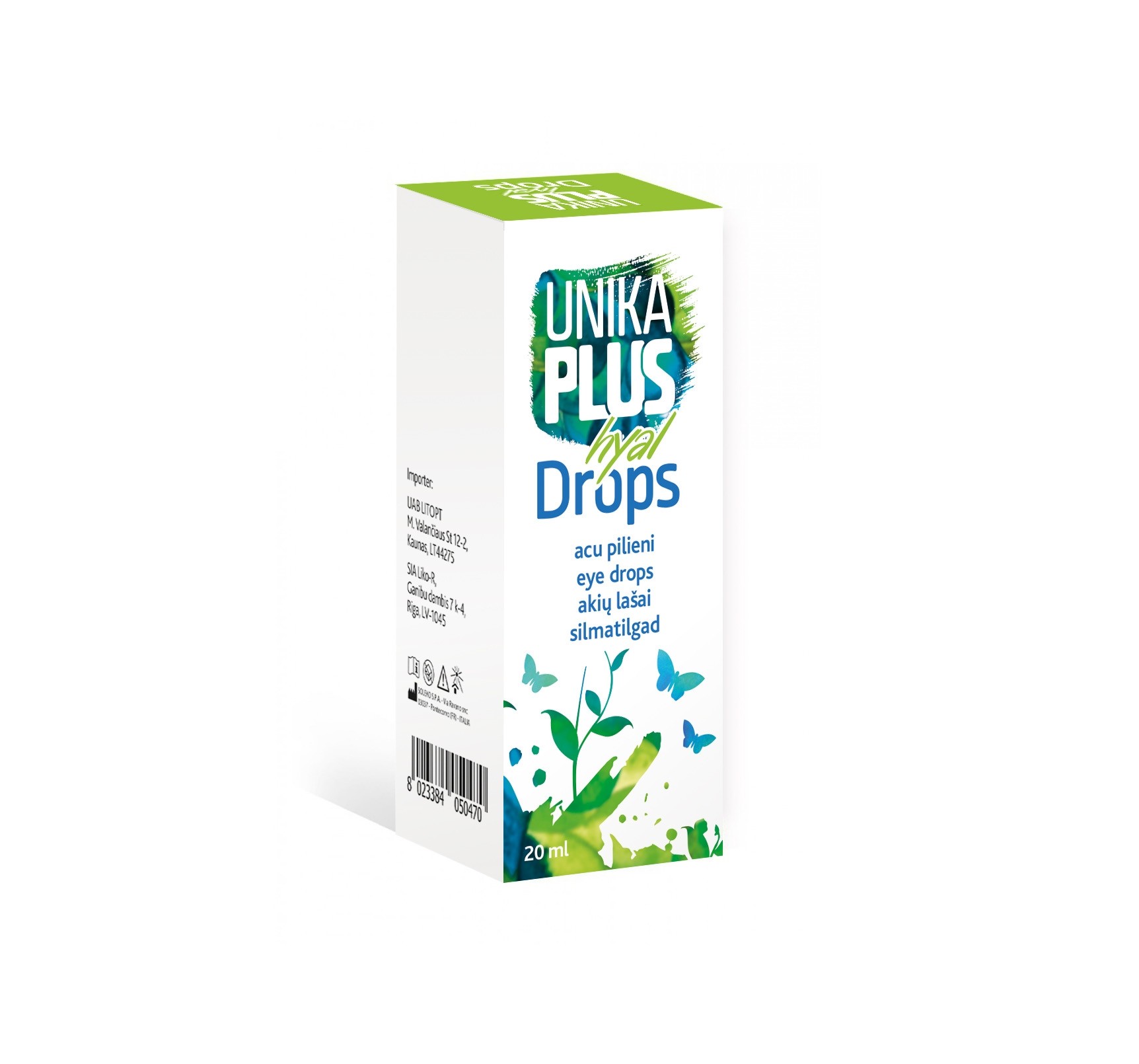UNIKA PLUS hyal Drops 20ml