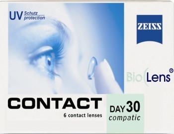Zeiss Contact Day 30 Compatic 1 lääts BC 8.8 +1,00 tühjendusmüük!